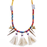 Maasai Tassel Necklace
