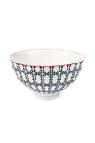 Blue + White Porcelain Diamond Bowl